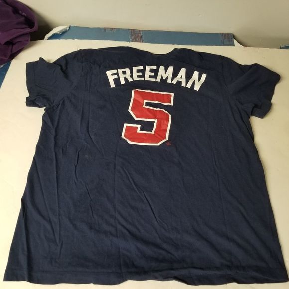 Nike Brave T-shirt tee freeman 5 mens Large - Picture 7 of 7